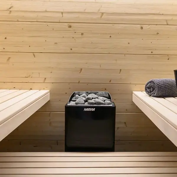 Электрическая печь Harvia Trendi KIP90 Black со встроенным пультом в интернет-магазине WellMart24.com