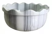 Курна для хамама из мрамора SNK-44 (420х420х200) вес 30 кг
