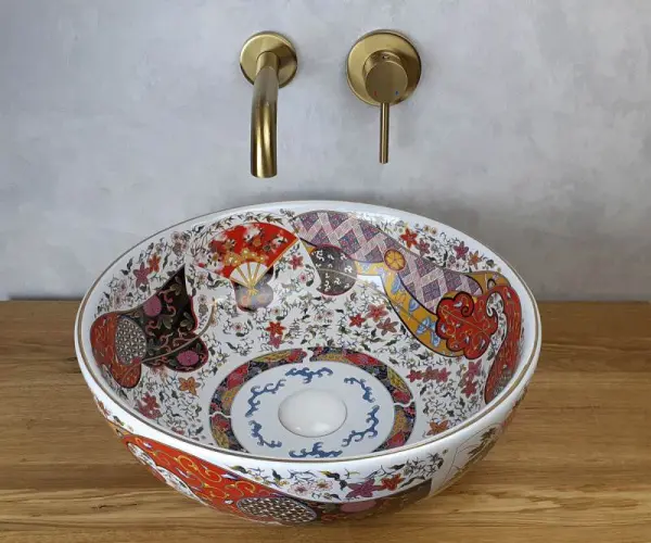 Донный клапан керамический 1001/1W, цвет белый 