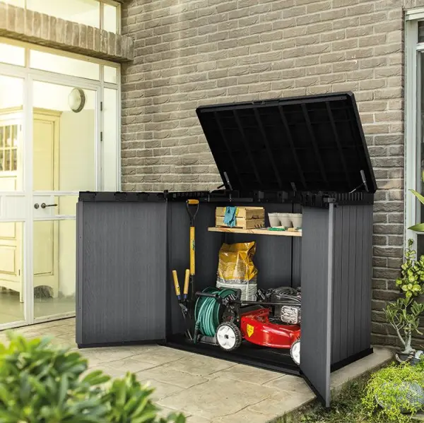 Пластиковый шкаф для улицы Keter Darwin, 1150L, grey, 17213243