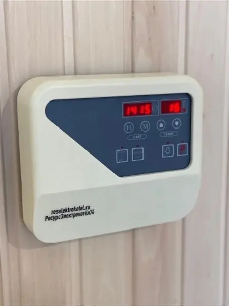 Пульт управления Ресурс для элeктрoкaмeнки до 21 кВт, цифровой