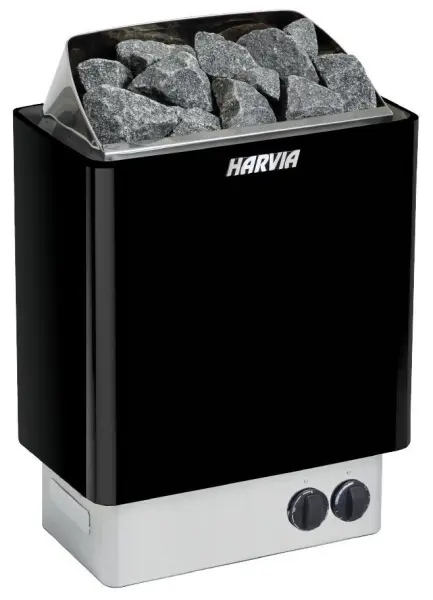 Электрическая печь Harvia Trendi KIP45 Black со встроенным пультом в интернет-магазине WellMart24.com