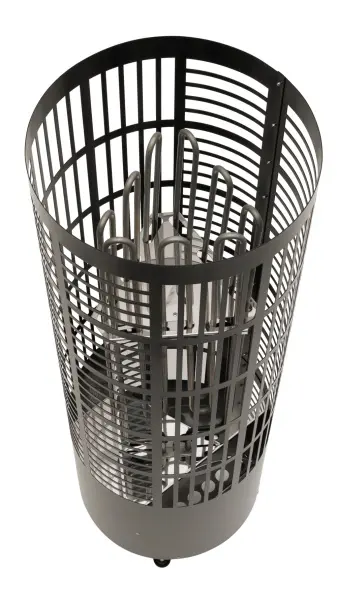 Электрическая печь для бани Born Line L70E 7 кВт, Black Steel, без пульта в интернет-магазине WellMart24.com