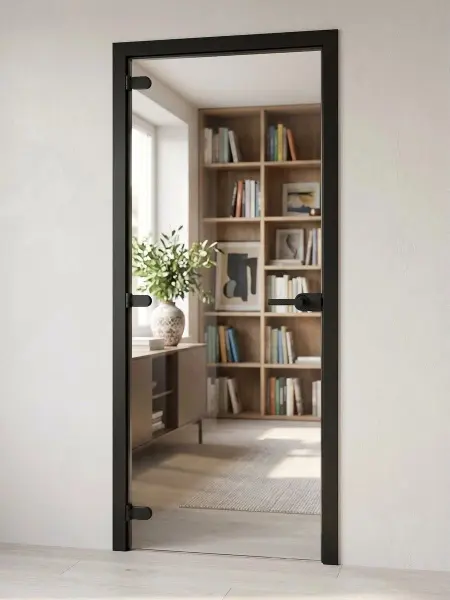 Дверь стеклянная межкомнатная MaybahGlass Classic-1 BC01, 800х2000, прозрачная