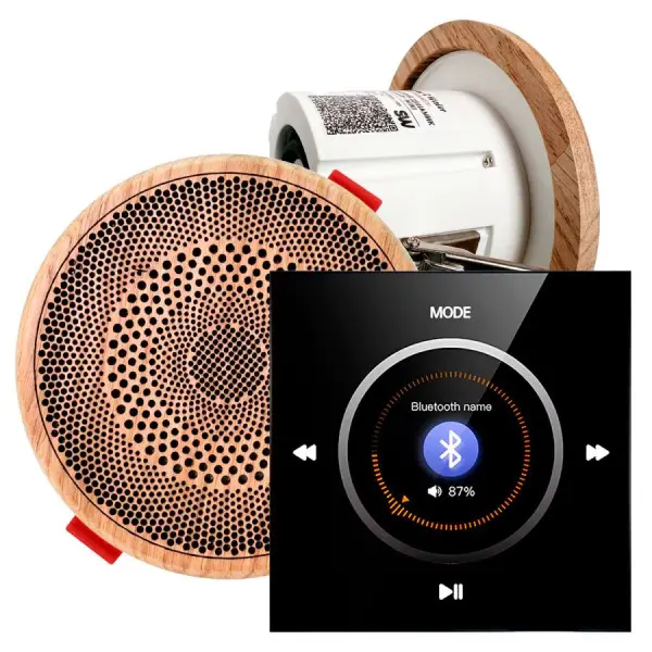 Акустическая система для сауны S&W Noise Sauna Mini-2, Black, IP-68