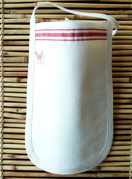 Рукавица КЕСЕ Ж-3 жесткая (для пилинга), белая