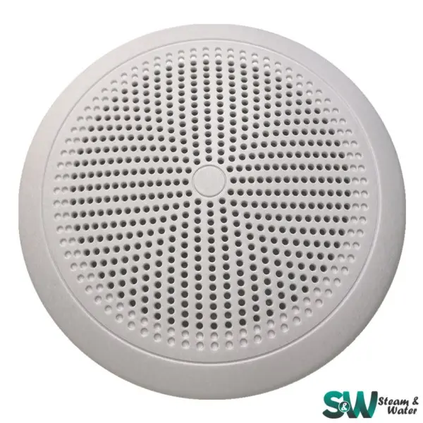 Акустическая система для сауны и хамама S&W Sensor Round 4, White/White, IP-68