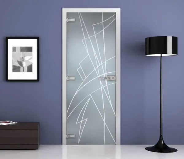 Дверь стеклянная межкомнатная MaybahGlass Classic SCMG03-04, 800х2000, бронза матовая