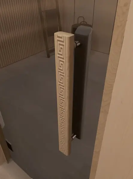 Дверь для сауны DoorWood Favorit, 700мм х 1900мм, без порога, бронза