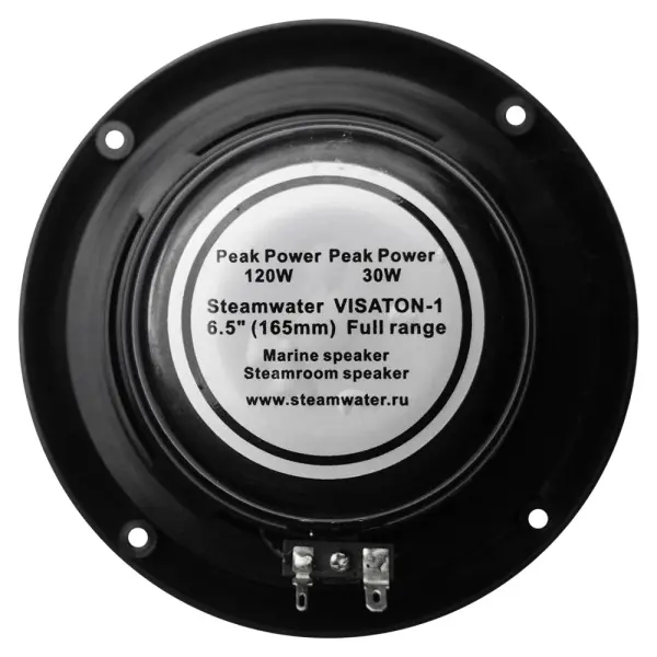 Акустическая колонка для сауны и хамама Steam & Water Visaton-1, Black 30 W