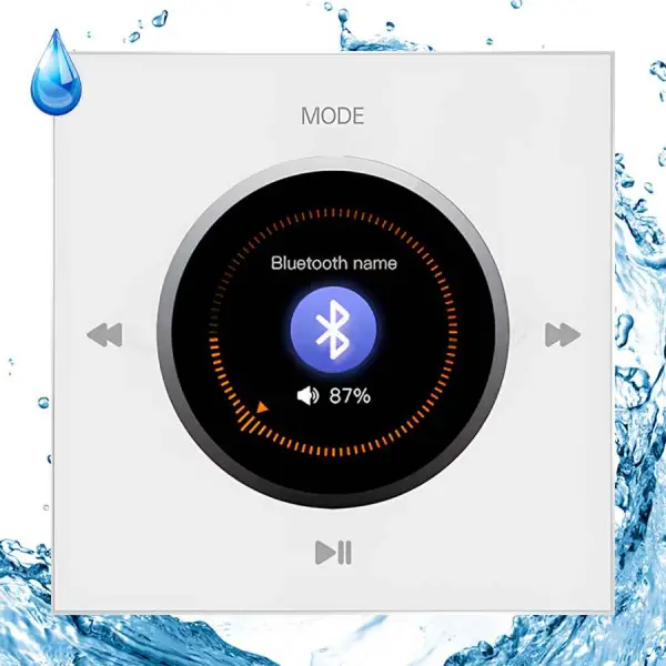Акустическая система для сауны S&W Noise Sauna Round 2, White, IP-68