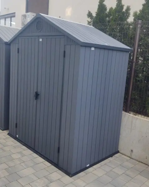 Сарай пластиковый Keter Darvin 6x4' ft, grey