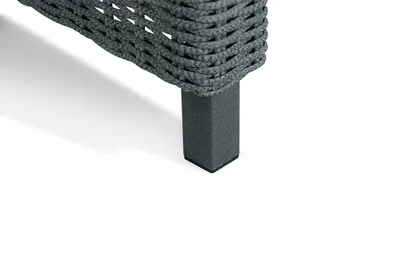 Диван из искусственного ротанга Mokka Bella 3, grey