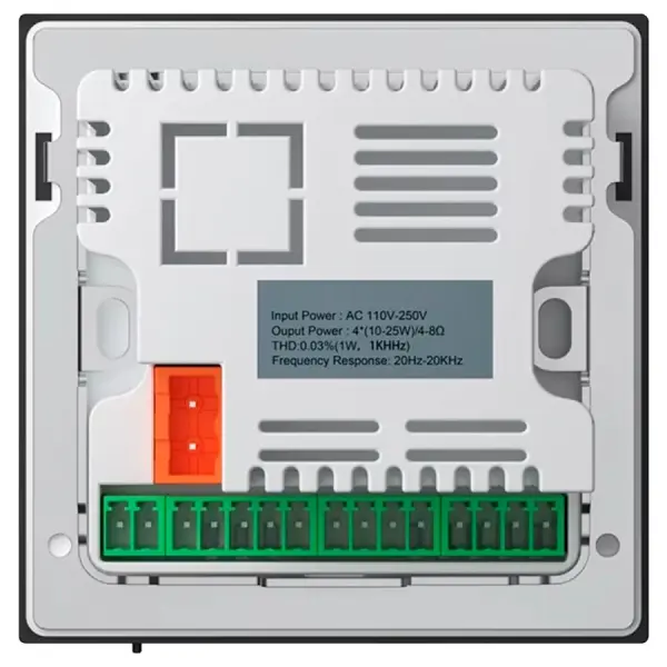 Акустическая система для сауны S&W Noise Sauna Round 4, White, IP-68