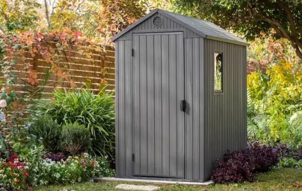 Сарай пластиковый Keter Darvin 4x6' ft, grey