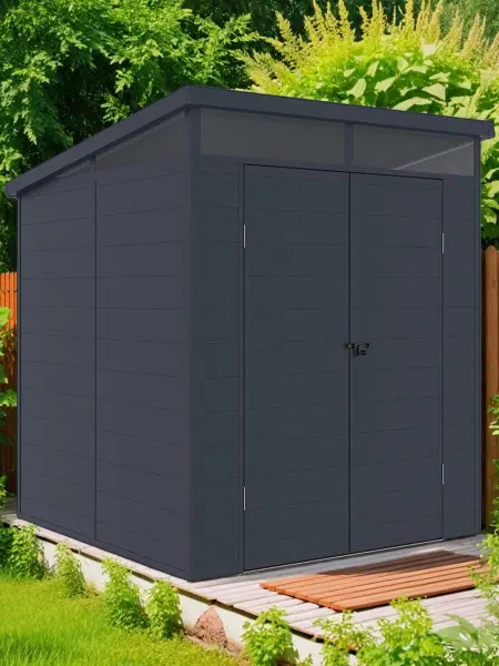 Сарай пластиковый Black Fox Artisan 4,1м2, grey