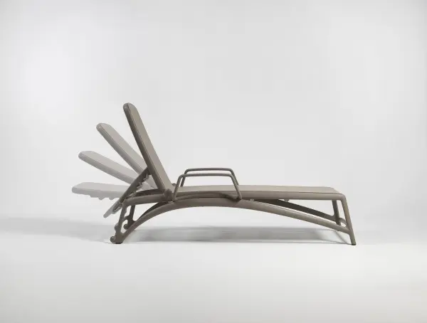 Шезлонг Nardi Atlantico, tortora/tortora 204x70x35 см