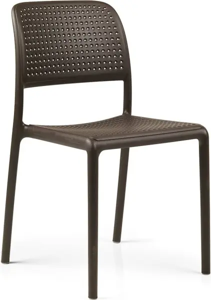 Стул пластиковый садовый Nardi Bora Caffe, coffee