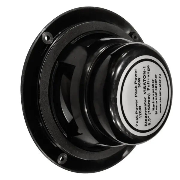 Акустическая колонка для сауны и хамама Steam & Water Visaton-1, Black 30 W