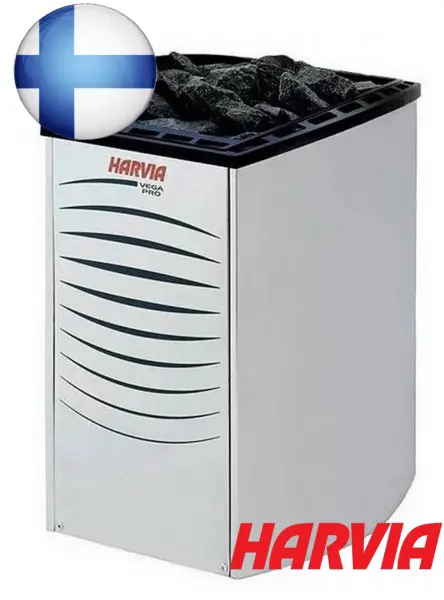 Электрическая печь Harvia Vega Pro BC135 Steel без пульта в интернет-магазине WellMart24.com