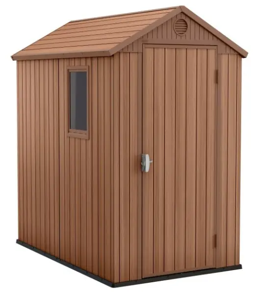 Сарай пластиковый Keter Darvin 4x6' ft, brown